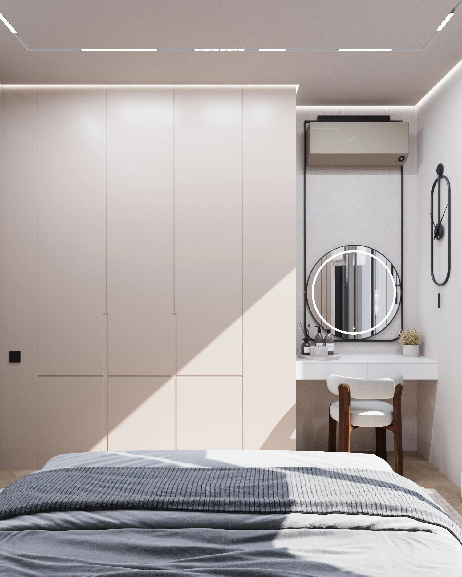 Квартира под сдачу - хай-тек - спальня 2